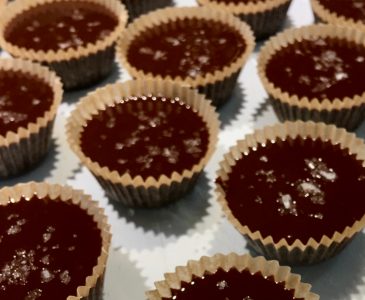healthy chocolate peanut butter cup